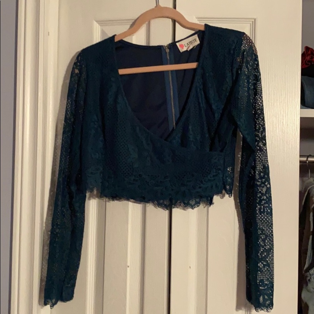 Teal two piece